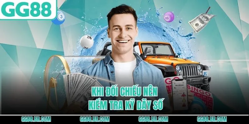 Khi đối chiếu nên kiểm tra kỹ dãy số